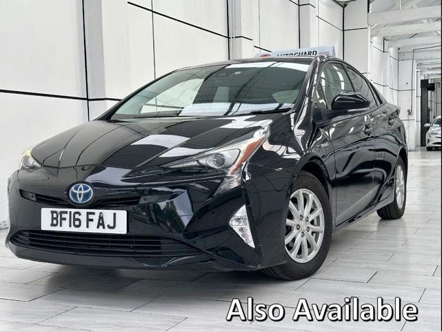 Toyota Prius 1.8 VVT-h Excel CVT Euro 6 (s/s) 5dr (15in Alloy)