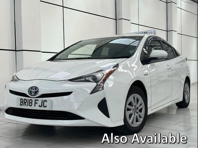 Toyota Prius 1.8 VVT-h Excel CVT Euro 6 (s/s) 5dr (15in Alloy)