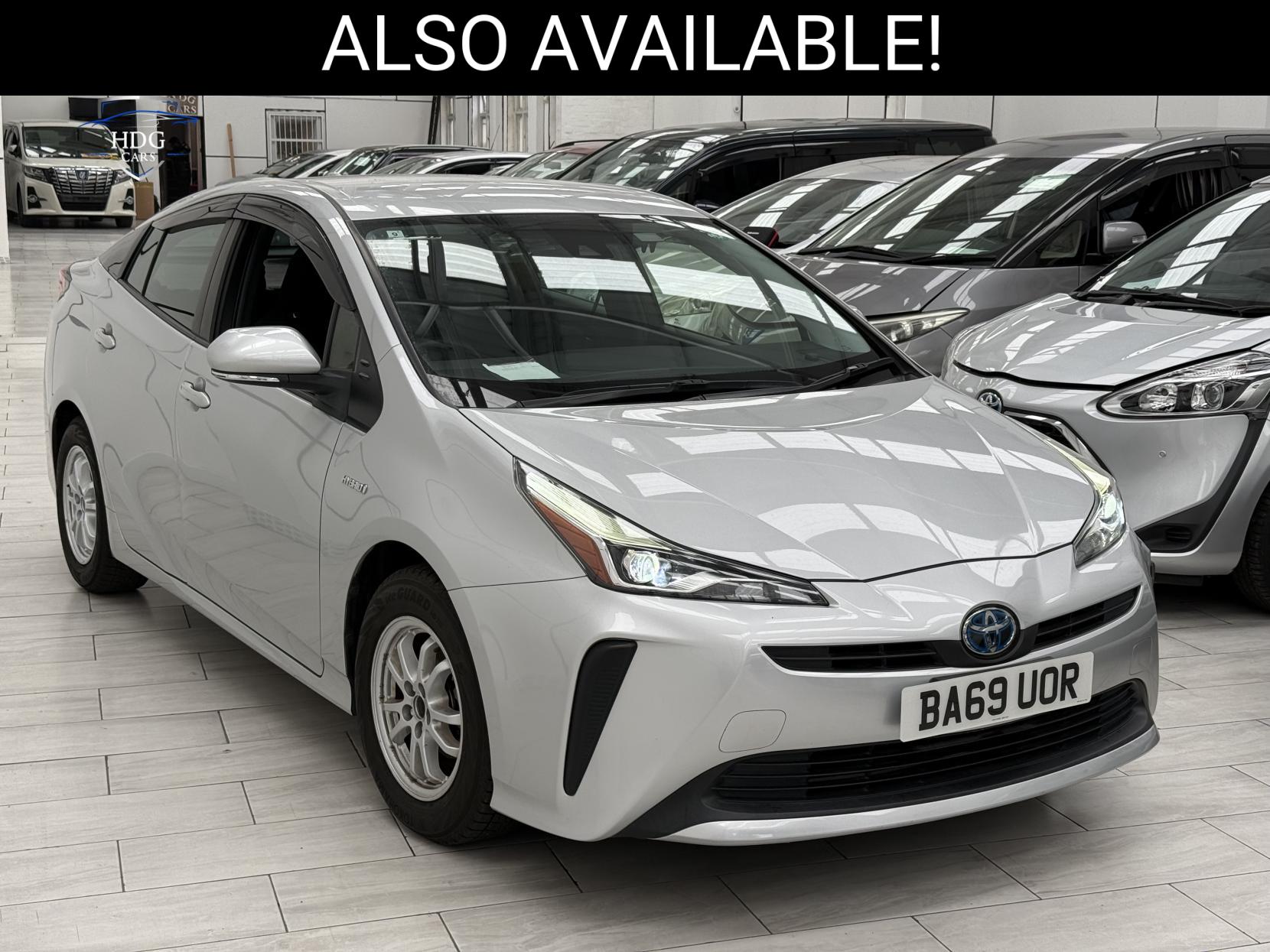 Toyota Prius 1.8 VVT-h Excel Hatchback 5dr Petrol Hybrid CVT Euro 6 (s/s) (15in Alloy) (122 ps)