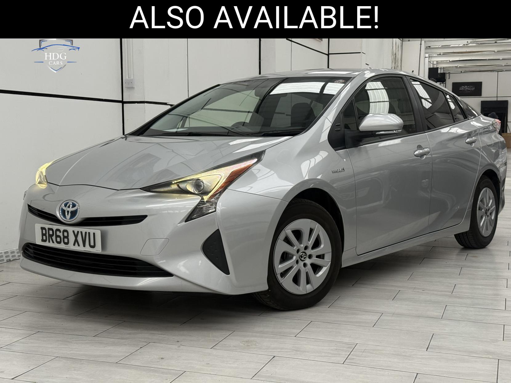 Toyota Prius 1.8 VVT-h Excel Hatchback 5dr Petrol Hybrid CVT Euro 6 (s/s) (15in Alloy) (122 ps)