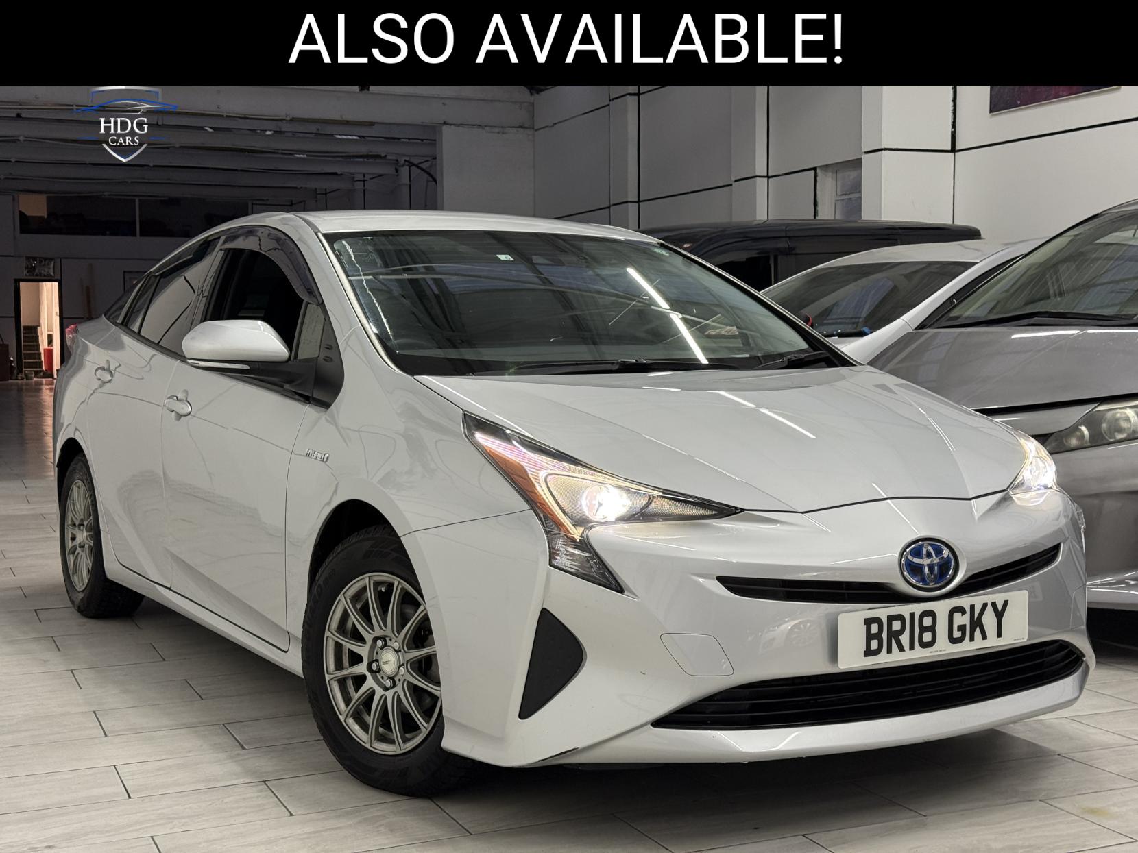 Toyota Prius 1.8 VVT-h Excel Hatchback 5dr Petrol Hybrid CVT Euro 6 (s/s) (15in Alloy) (122 ps)