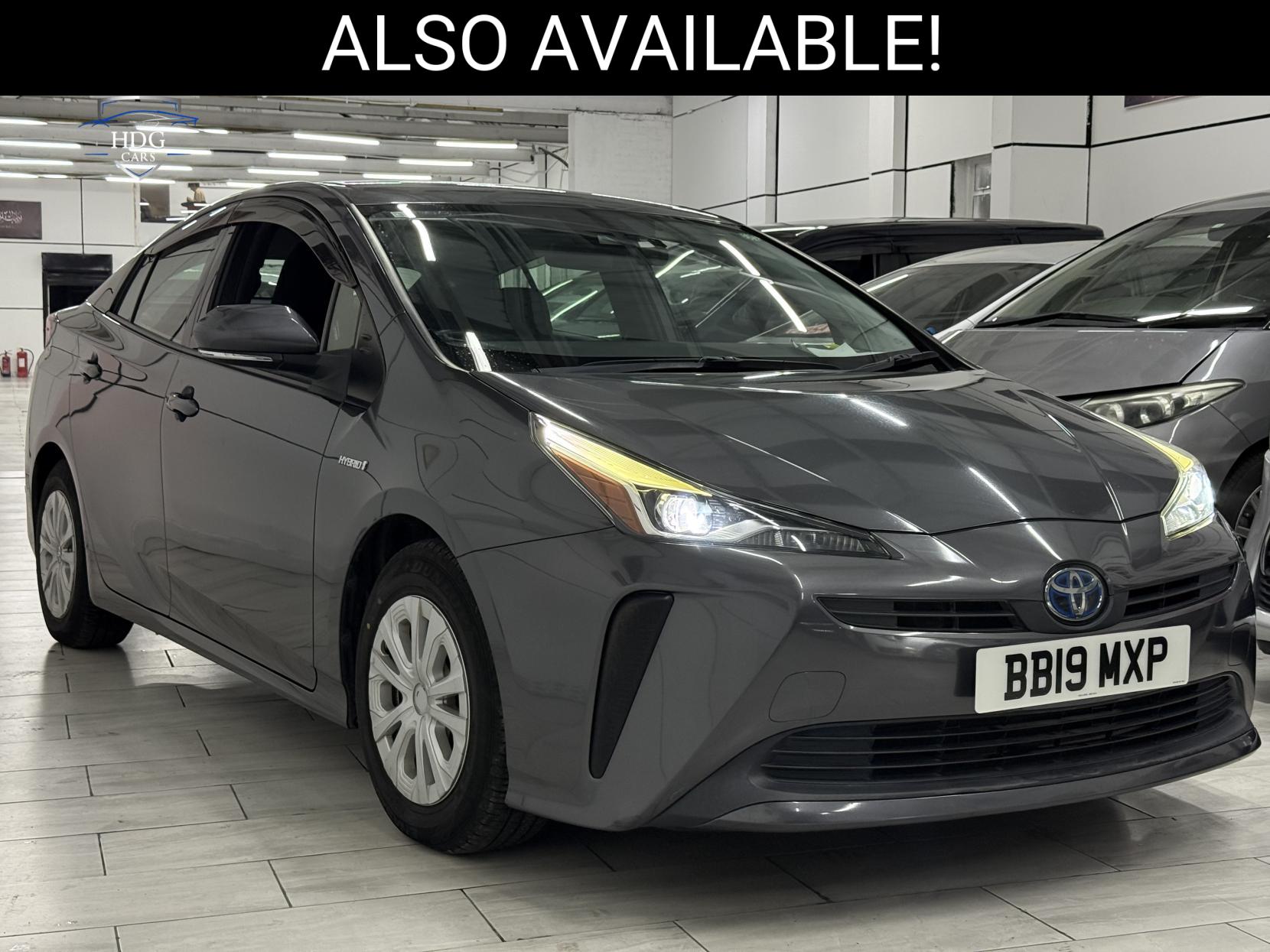 Toyota Prius 1.8 VVT-h Excel Hatchback 5dr Petrol Hybrid CVT Euro 6 (s/s) (15in Alloy) (122 ps)