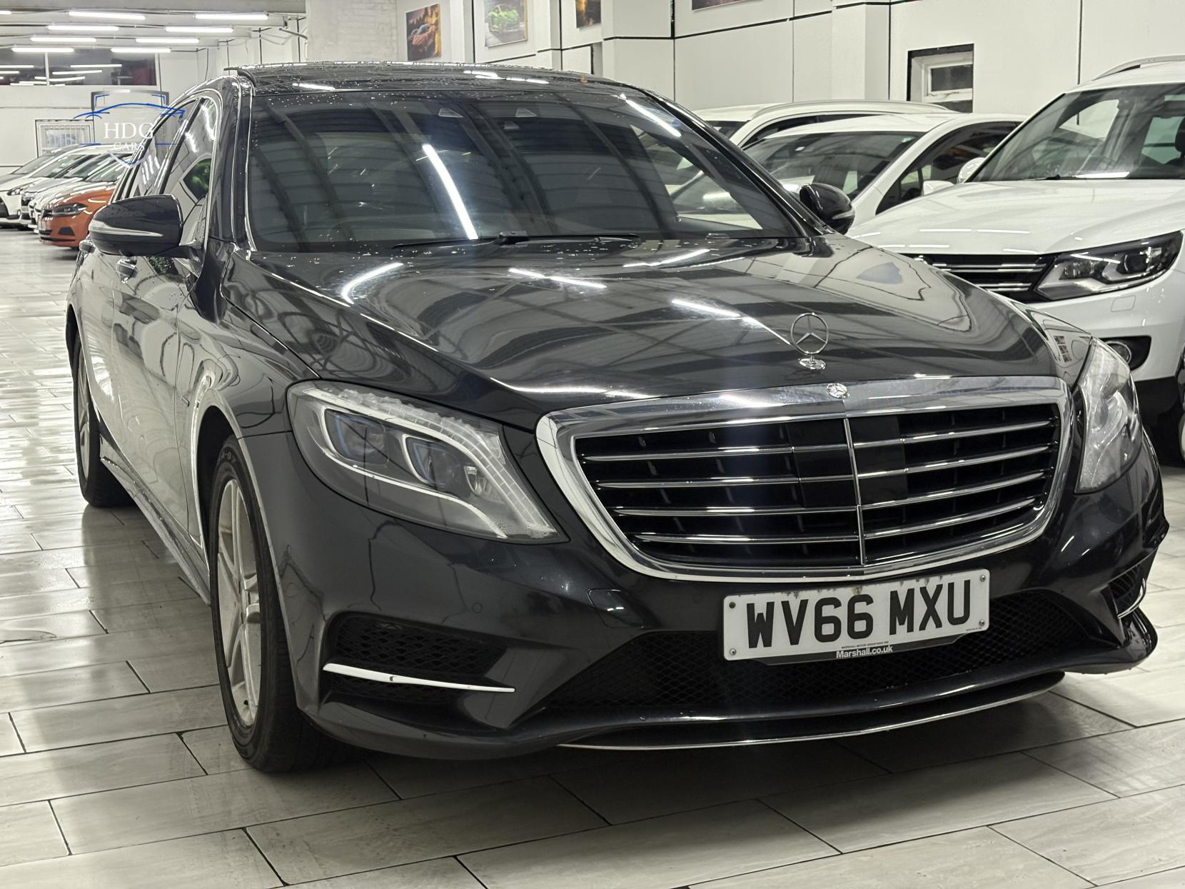 Mercedes-Benz S Class 3.0 S500Le V6 8.8kWh AMG Line (Executive) Saloon 4dr Petrol Plug-in Hybrid G-Tronic+ Euro 6 (s/s) (449 ps)