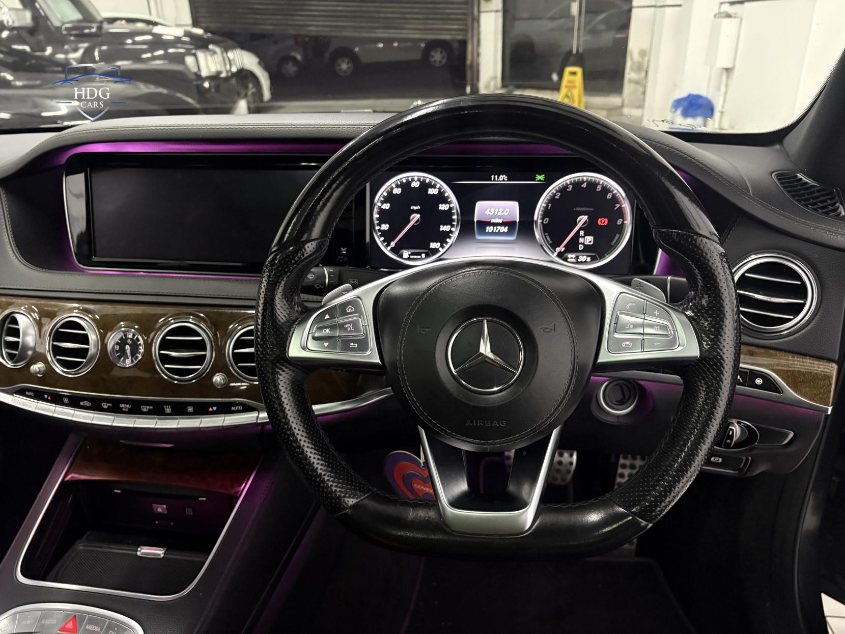 Mercedes-Benz S Class 3.0 S500Le V6 8.8kWh AMG Line (Executive) Saloon 4dr Petrol Plug-in Hybrid G-Tronic+ Euro 6 (s/s) (449 ps)