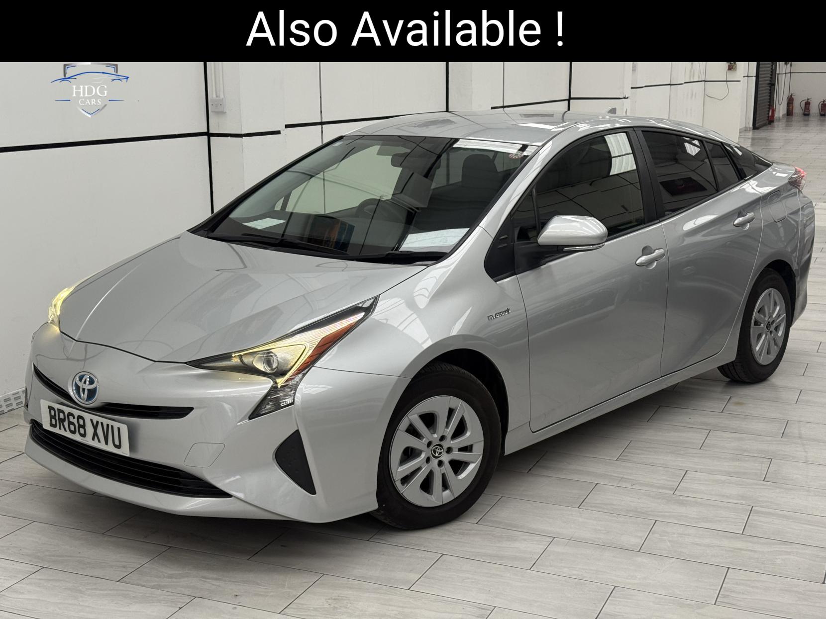 Toyota Prius 1.8 VVT-h Excel Hatchback 5dr Petrol Hybrid CVT Euro 6 (s/s) (15in Alloy) (122 ps)